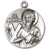 St. Andrew Medal, Sterling Silver - No Chain