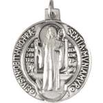 St. Benedict Medal, Sterling Silver - No Chain