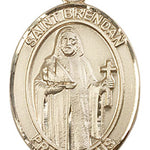 St. Brendan the Navigator Medal, Gold Filled, Large - No Chain
