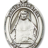 St. Edith Stein Medal, Sterling Silver, Large - No Chain