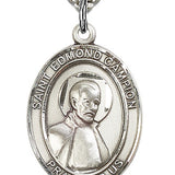 St. Edmund Campion Medal, Sterling Silver, Large