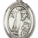 St. Elmo Medal, Sterling Silver, Large - No Chain