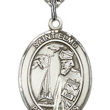 St. Elmo Medal, Sterling Silver, Large