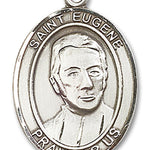 St. Eugene De Mazenod Medal, Sterling Silver, Large - No Chain