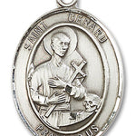St. Gerard Majella Medal, Sterling Silver, Large - No Chain
