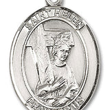 St. Helen Medal, Sterling Silver, Large - No Chain