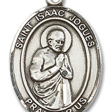 St. Isaac Jogues Medal, Sterling Silver, Large - No Chain