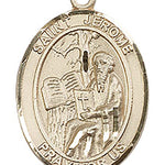 St. Jerome Medal, Gold Filled, Large - No Chain