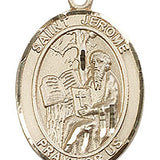 St. Jerome Medal, Gold Filled, Large - No Chain