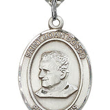 St. John Bosco Medal, Sterling Silver, Large