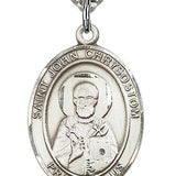 St. John Chrysostom Medal, Sterling Silver, Large