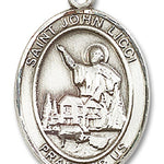 St. John Licci Medal, Sterling Silver, Large - No Chain