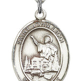 St. John Licci Medal, Sterling Silver, Large