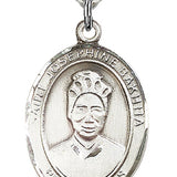 St. Josephine Bakhita Medal, Sterling Silver, Large