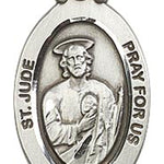 St. Jude Medal, Sterling Silver - No Chain