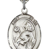 St. Kevin Medal, Sterling Silver, Large