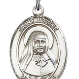 St. Louise De Marillac Medal, Sterling Silver, Large