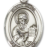St. Paul the Apostle Medal, Sterling Silver, Large - No Chain