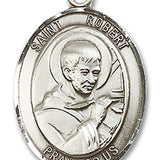 St. Robert Bellarmine Medal, Sterling Silver, Large - No Chain