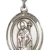 St. Ronan Medal, Sterling Silver, Large