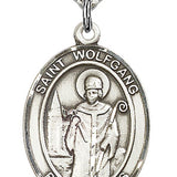 St. Wolfgang Medal, Sterling Silver, Large