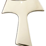 Tau Cross Pendant, Gold Filled - No Chain