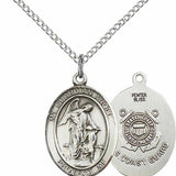 Women's Pewter Oval Guardian Angel Coast Guard Medal