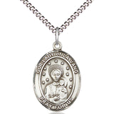 Women's Pewter Oval Our Lady of La Vang Medal