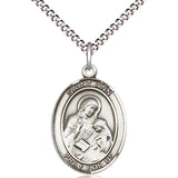 Women's Pewter Oval St. Ann Medal