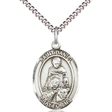 Women's Pewter Oval St. Daniel Medal