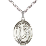 Women's Pewter Oval St. Dominic De Guzman Medal