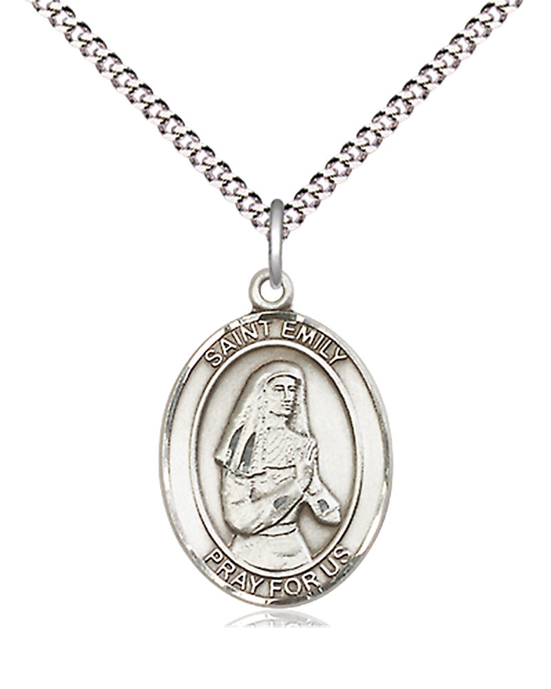 Women's Pewter Oval St. Emily De Vialar Medal