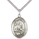 Women's Pewter Oval St. Gerard Majella Medal