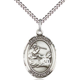 Women's Pewter Oval St. Joshua Medal