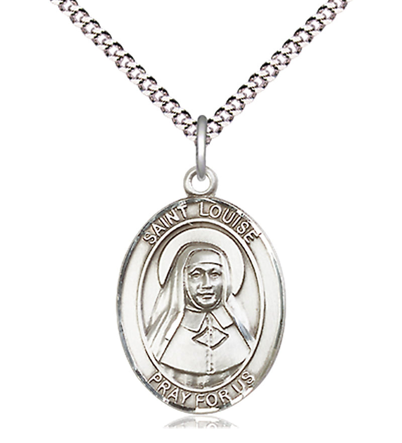 Women's Pewter Oval St. Louise De Marillac Medal