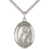 Women's Pewter Oval St. Lucia of Syracuse Medal