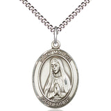 Women's Pewter Oval St. Martha Medal