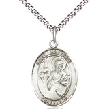 Women's Pewter Oval St. Matthew the Apostle Medal