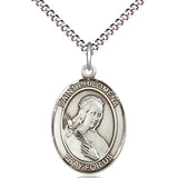 Women's Pewter Oval St. Philomena Medal