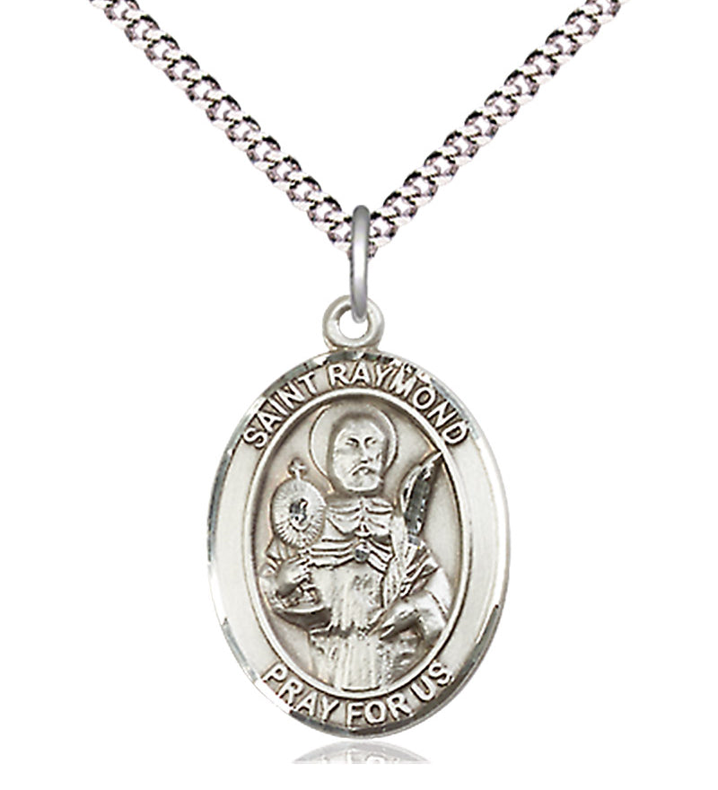 Women's Pewter Oval St. Raymond Nonnatus Medal