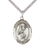 Women's Pewter Oval St. Scholastica Medal
